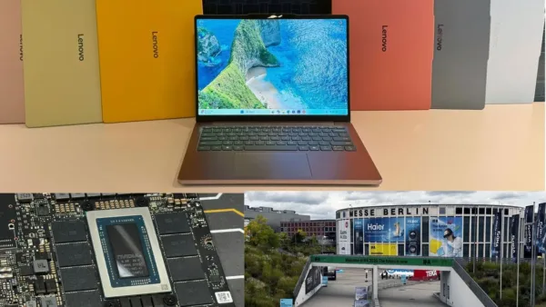 IFA 2026 fuarında sergilenen yeni dizüstü bilgisayar modelleri
