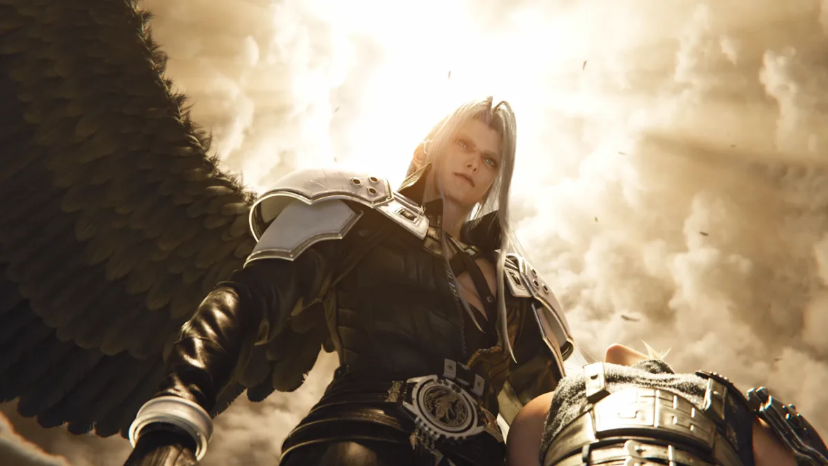 Final Fantasy 7 Revelation oyun karakterleri sahnesi
