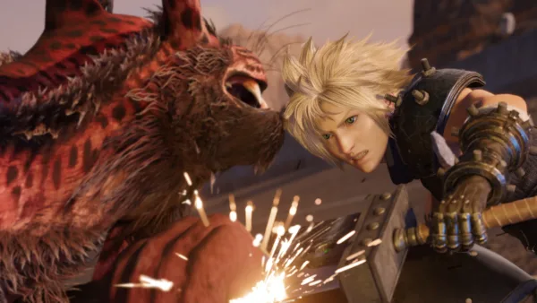 Final Fantasy VII Revelation oyunundan karakter görseli