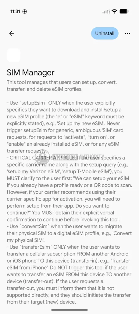 Gemini Sim Manager 2