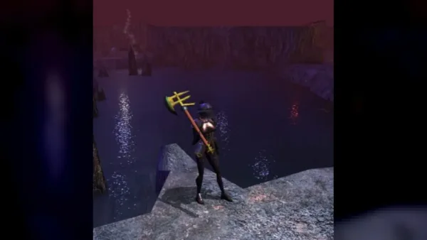 Neverwinter Nights oyunundan klasik bir fantastik sahne
