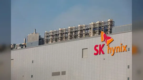 SK Hynix NAND flash bellek üretim tesisi görseli