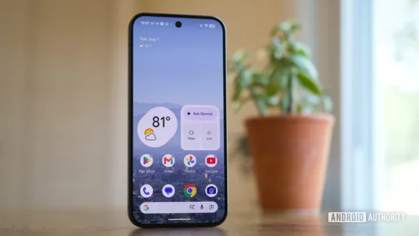 Google Pixel telefon ekranında donma sorunu görseli