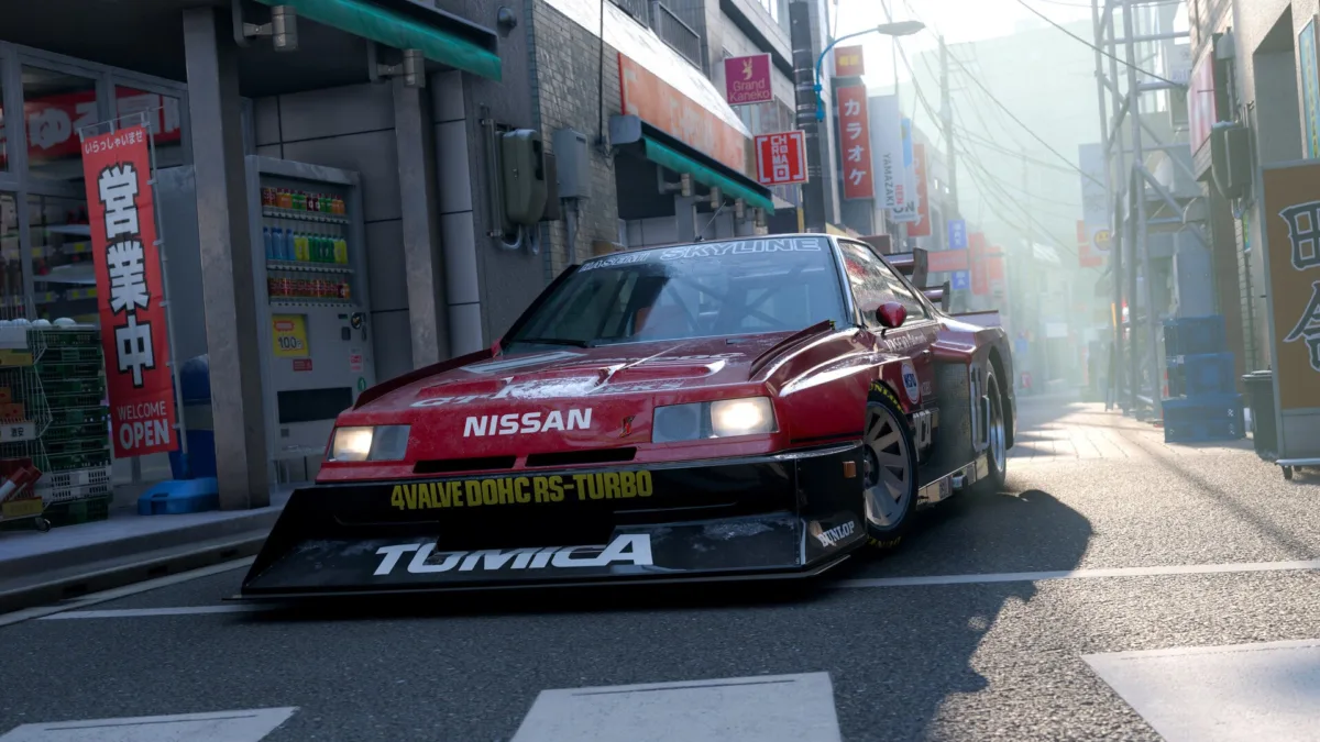 Forza Horizon 6 oyunundan araba yarışı sahnesi