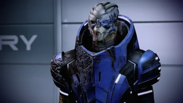 Mass Effect serisi oyun görseli ve BioWare logosu